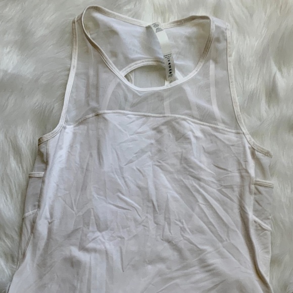 NWT LULULEMON HOME STRETCH TANK WHT 10 - Picture 1 of 3